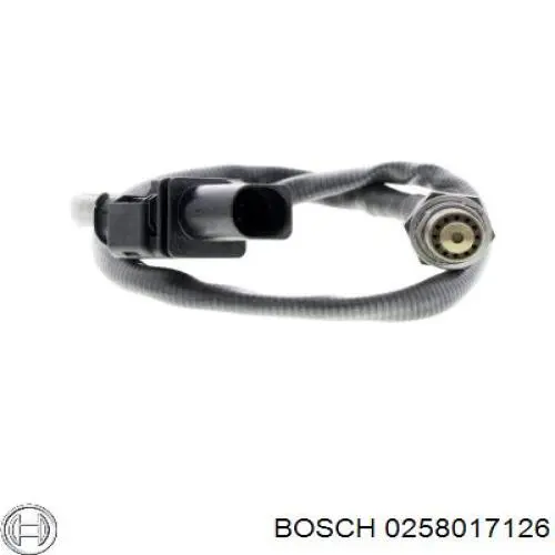 Купити 0258017126 Bosch Лямбдазонд, датчик кисню до каталізатора