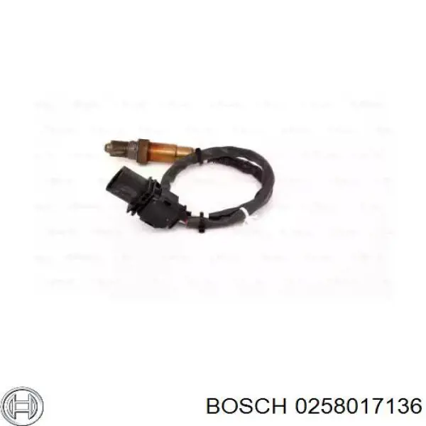 Лямбдазонд, датчик кисню до каталізатора Bosch 0258017136 ціна, від 54.03 USD