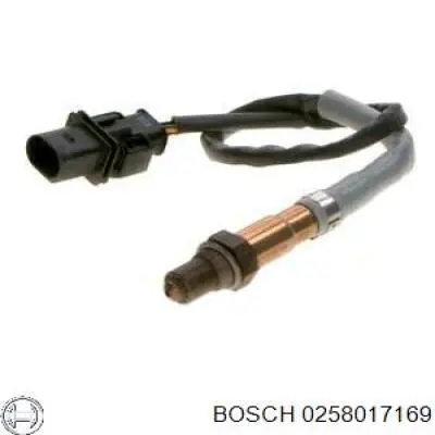 Лямбдазонд, датчик кисню до каталізатора 0258017169 Bosch