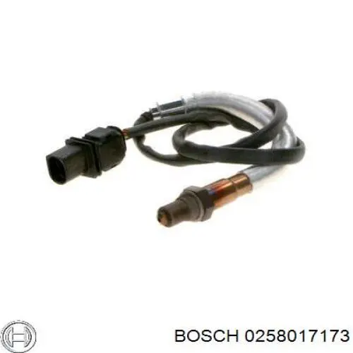 Лямбдазонд, датчик кисню до каталізатора 0258017173 Bosch