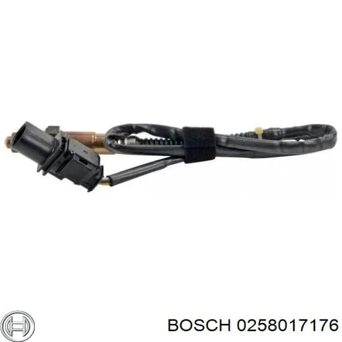 Лямбдазонд, датчик кисню до каталізатора 0258017176 Bosch