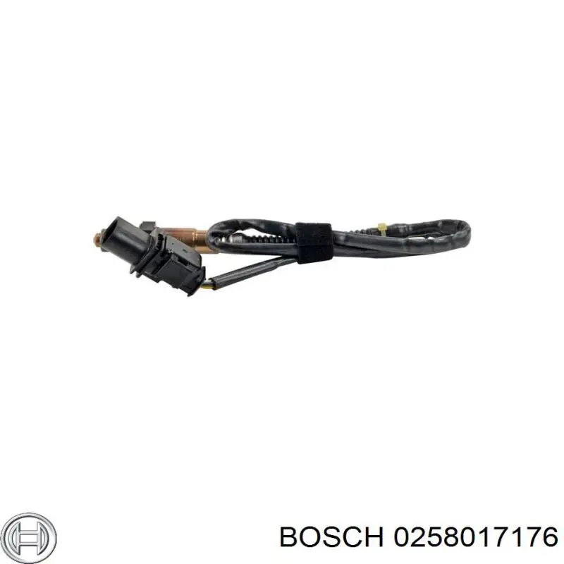 0258017176 Bosch Лямбдазонд, датчик кисню до каталізатора