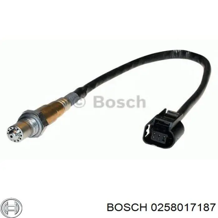 0258017187 Bosch лямбдазонд, датчик кисню до каталізатора