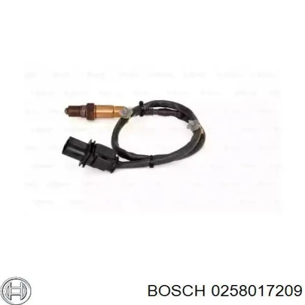 0258017209 Bosch Лямбдазонд, датчик кисню до каталізатора