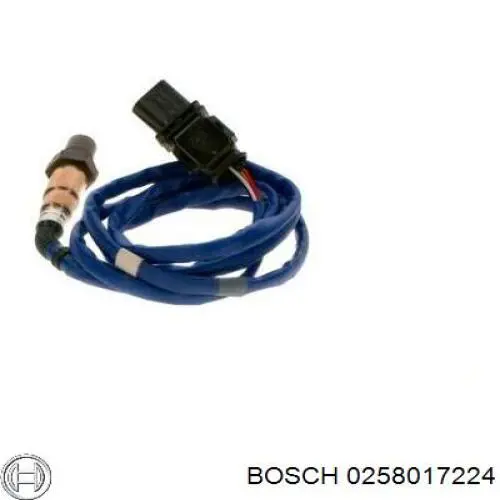 Купити 0258017224 Bosch Лямбдазонд, датчик кисню до каталізатора
