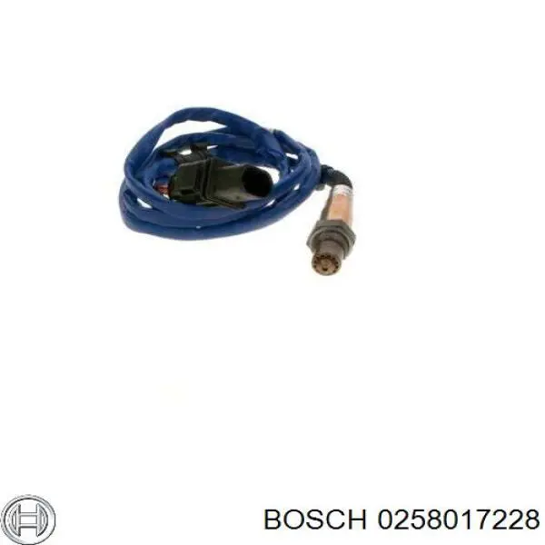 0258017228 Bosch лямбдазонд, датчик кисню до каталізатора