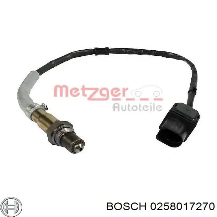 0258017270 Bosch Лямбдазонд, датчик кисню до каталізатора