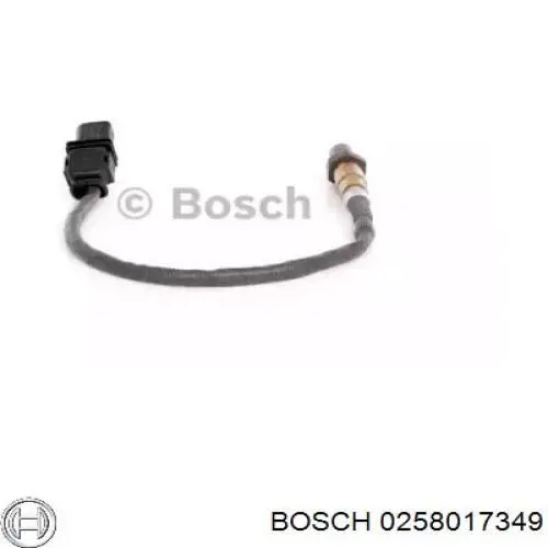 0258017349 Bosch лямбдазонд, датчик кисню до каталізатора