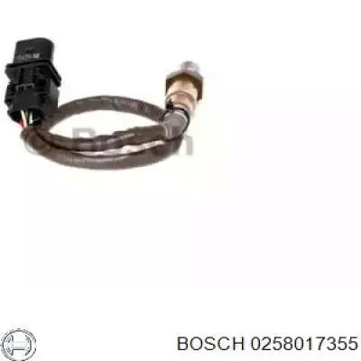 Лямбдазонд, датчик кисню до каталізатора 0258017355 Bosch