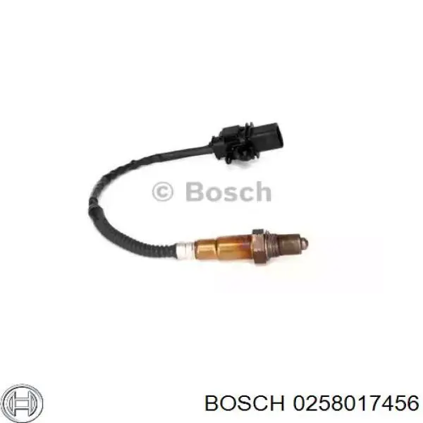 0258017456 Bosch лямбдазонд, датчик кисню