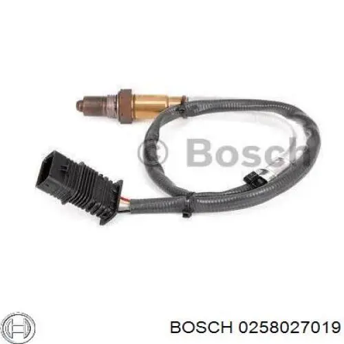 Лямбдазонд, датчик кисню 0258027019 Bosch