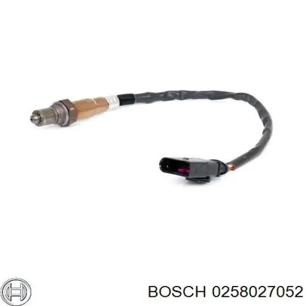0258027052 Bosch лямбдазонд, датчик кисню до каталізатора