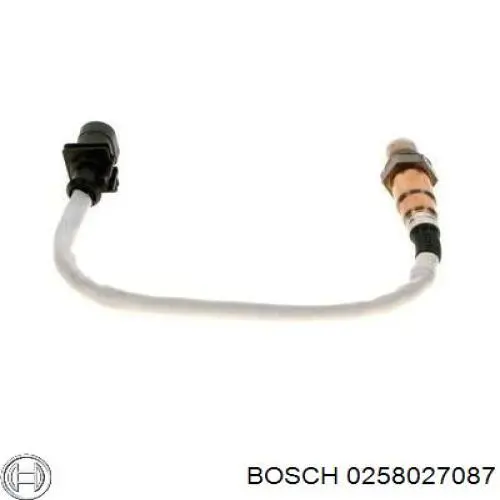 Лямбдазонд, датчик кисню до каталізатора Bosch 0258027087 ціна, від 45.61 USD