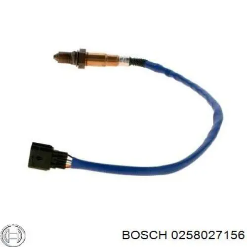 Купити 0258027156 Bosch Лямбда-зонд, датчик кисню після каталізатора