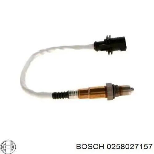 Лямбдазонд, датчик кисню до каталізатора 0258027157 Bosch