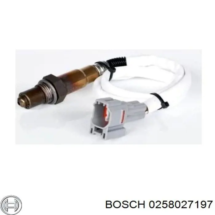 Лямбдазонд, датчик кисню до каталізатора Bosch 0258027197 ціна, від 84.91 USD