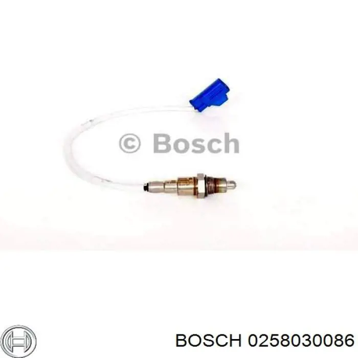 Купити 0258030086 Bosch Лямбда-зонд, датчик кисню після каталізатора