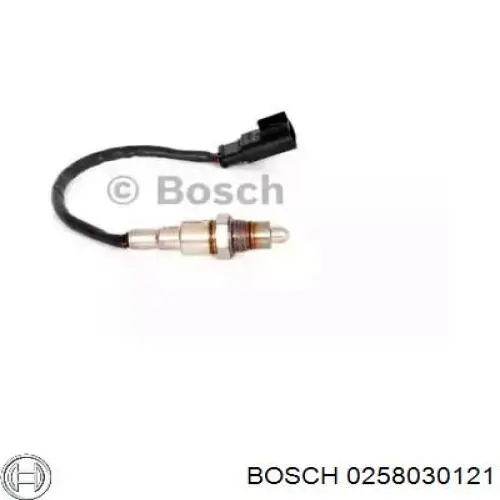0258030121 Bosch лямбдазонд, датчик кисню до каталізатора