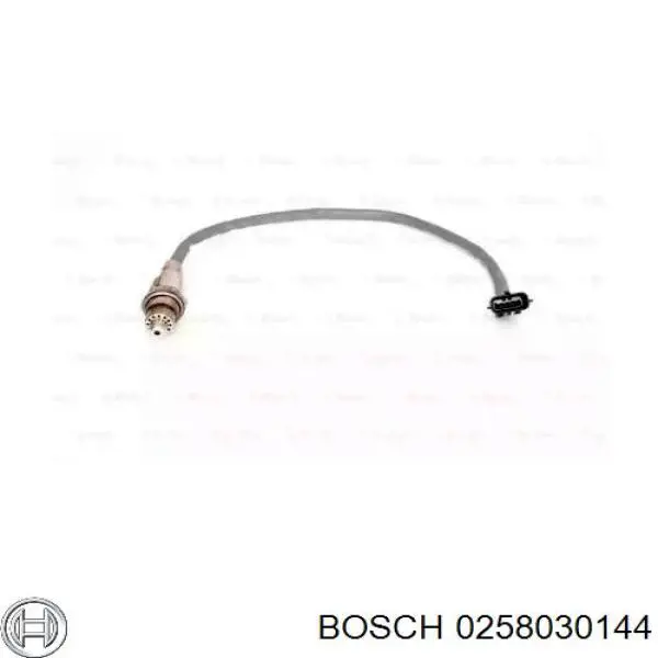 Купити 0258030144 Bosch Лямбда зонд, датчик кисню