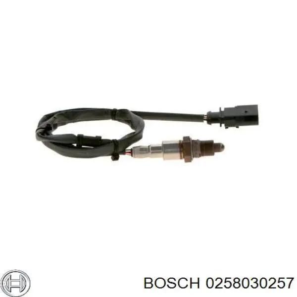 Лямбдазонд, датчик кисню після каталізатора Bosch 0258030257 ціна, від 45.84 USD