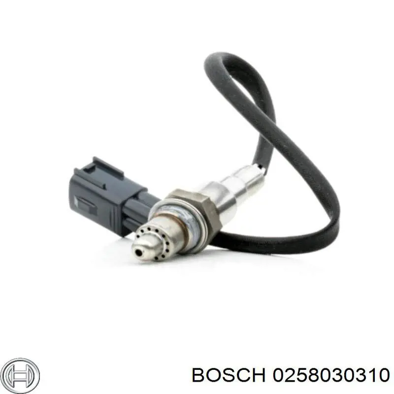 Купити 0258030310 Bosch Лямбда-зонд, датчик кисню після каталізатора