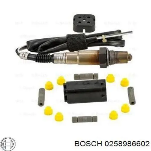 0258986602 Bosch лямбдазонд, датчик кисню до каталізатора