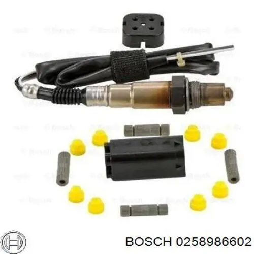 Купити 0258986602 Bosch Лямбдазонд, датчик кисню до каталізатора
