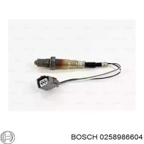 0258986604 Bosch лямбдазонд, датчик кисню до каталізатора