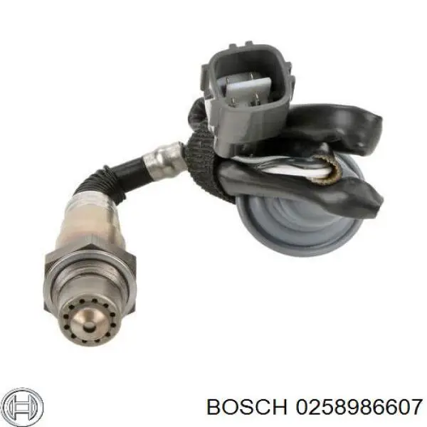 Купити 0258986607 Bosch Лямбда-зонд, датчик кисню після каталізатора