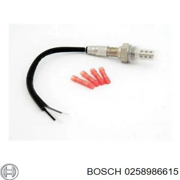0258986615 Bosch лямбда-зонд, датчик кисню до каталізатора, правий