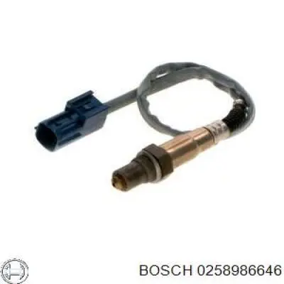 Лямбдазонд, датчик кисню після каталізатора Bosch 0258986646 ціна, від 25.30 USD