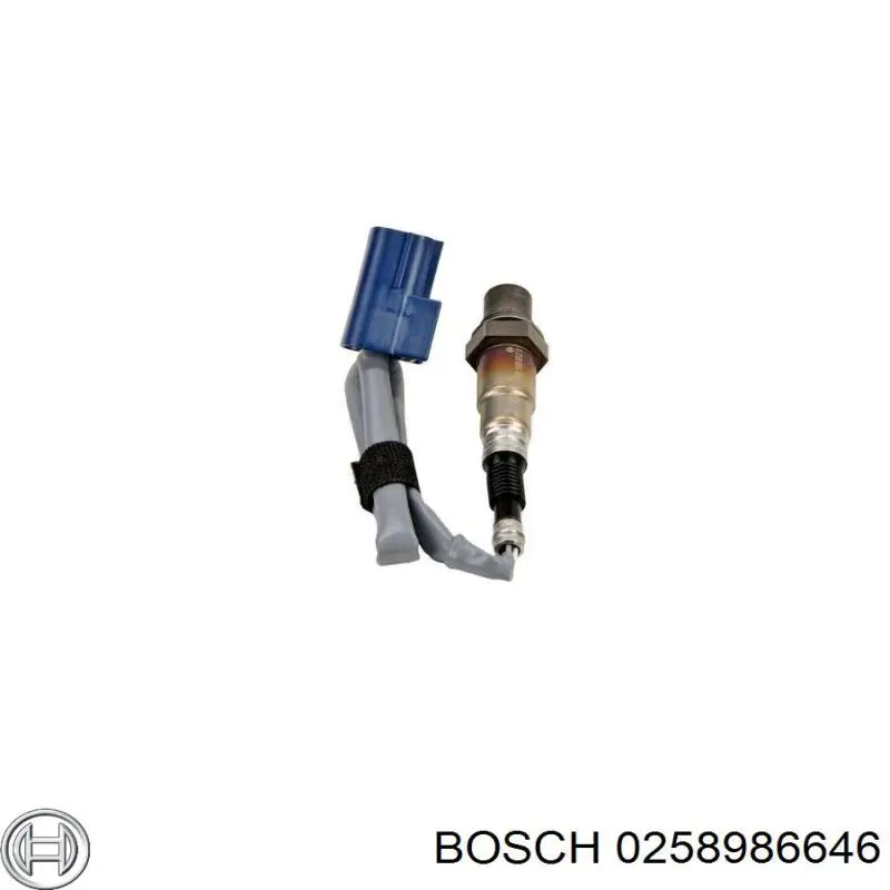 Лямбда-зонд, датчик кисню після каталізатора 0258986646 Bosch