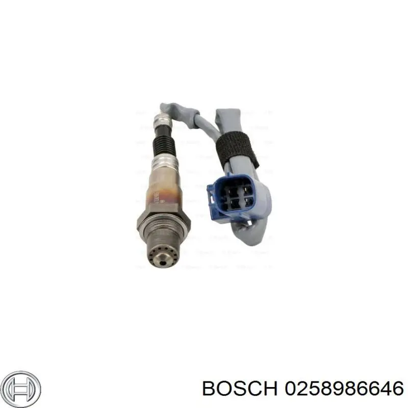 0258986646 Bosch лямбда-зонд, датчик кисню після каталізатора