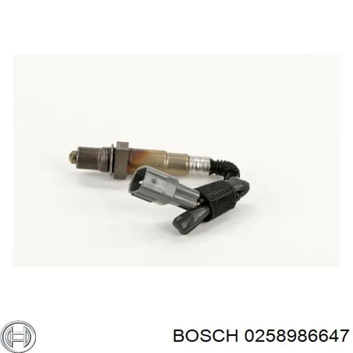 Лямбдазонд, датчик кисню до каталізатора 0258986647 Bosch