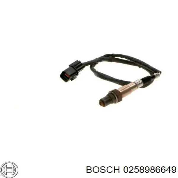 0258986649 Bosch лямбдазонд, датчик кисню до каталізатора