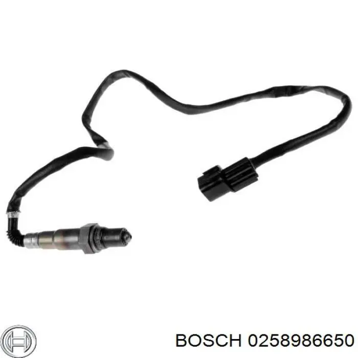Купити 0258986650 Bosch Лямбдазонд, датчик кисню до каталізатора