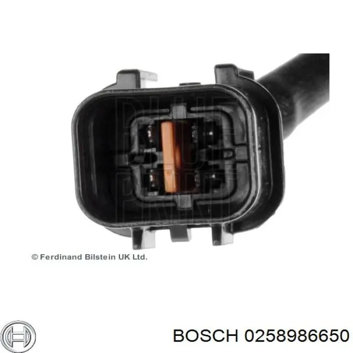 Лямбдазонд, датчик кисню до каталізатора 0258986650 Bosch