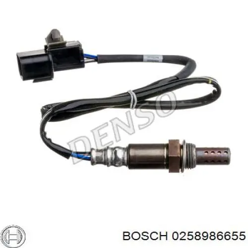 0258986655 Bosch лямбдазонд, датчик кисню до каталізатора
