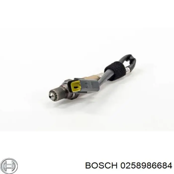 0258986684 Bosch Лямбдазонд, датчик кисню до каталізатора