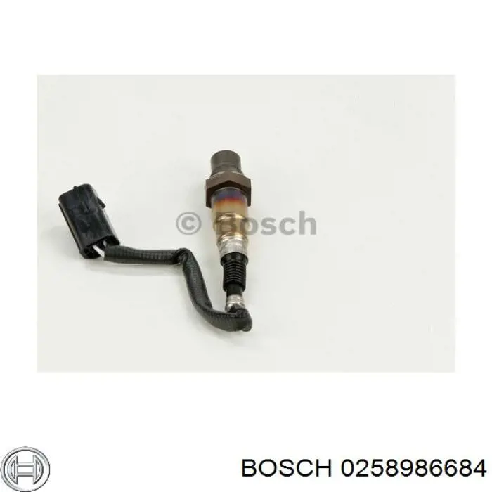 0258986684 Bosch Лямбдазонд, датчик кисню до каталізатора