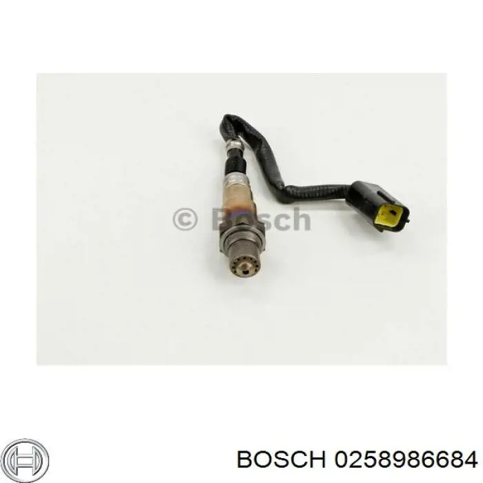 Лямбдазонд, датчик кисню до каталізатора Bosch 0258986684 ціна, від 62.74 USD