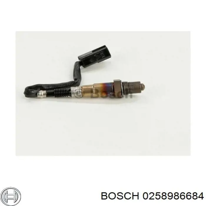 Купити 0258986684 Bosch Лямбдазонд, датчик кисню до каталізатора