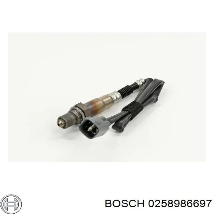 0258986697 Bosch лямбдазонд, датчик кисню до каталізатора