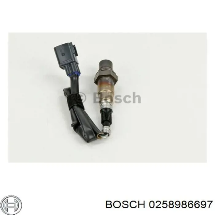 Лямбдазонд, датчик кисню до каталізатора 0258986697 Bosch