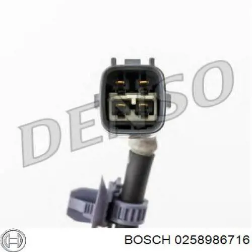 Лямбда-зонд, датчик кисню після каталізатора 0258986716 Bosch