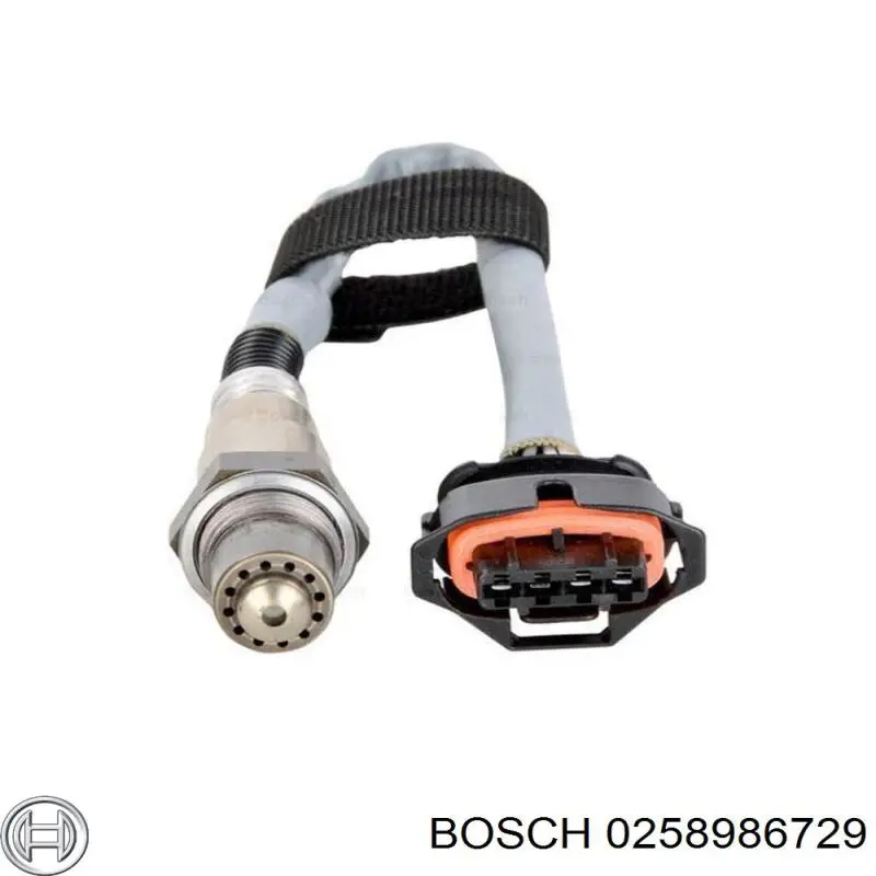 0258986729 Bosch лямбда-зонд, датчик кисню після каталізатора