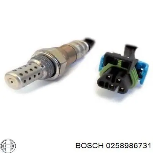 0258986731 Bosch Лямбда зонд після каталізатора
