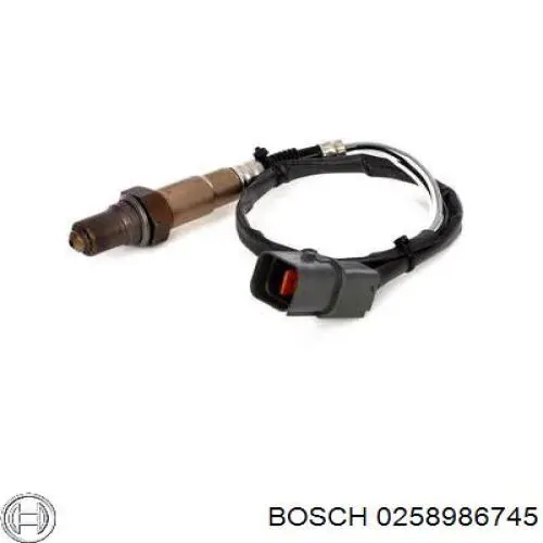 0258986745 Bosch лямбда-зонд, датчик кисню після каталізатора