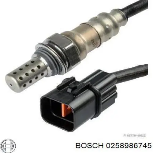 Лямбдазонд, датчик кисню після каталізатора Bosch 0258986745 ціна, від 41.42 USD