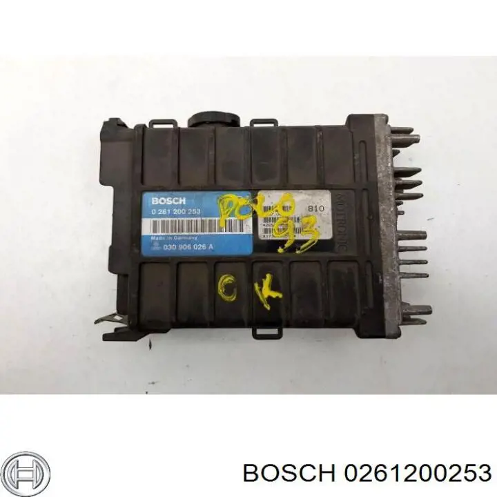 Електронний блок керування двигуном 0261200253 Bosch